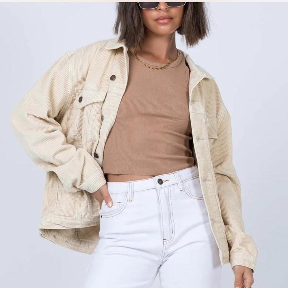 Princess Polly Western Cord Jacket
